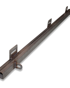 Post 1100/35N rh w/square tube SST at wall inside-outside